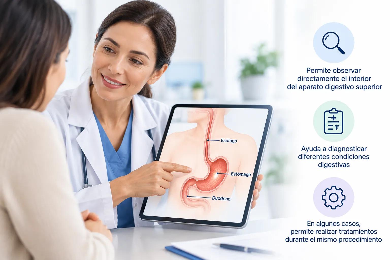 Procedimiento de endoscopia